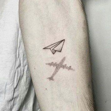 Plane Tattoo 136