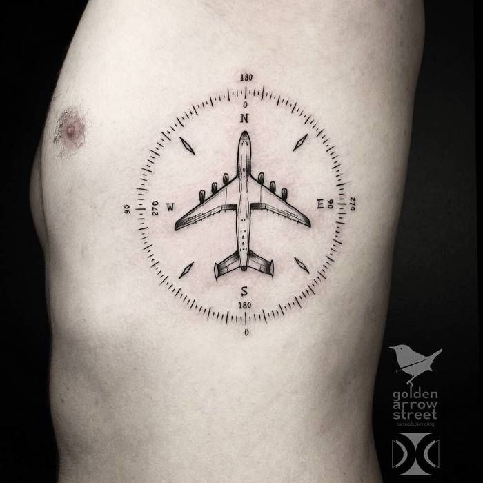 Plane Tattoo 138