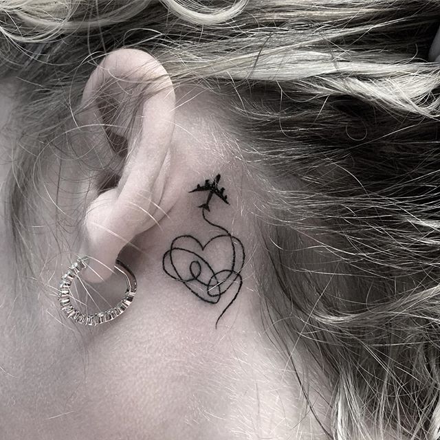 Plane Tattoo 160