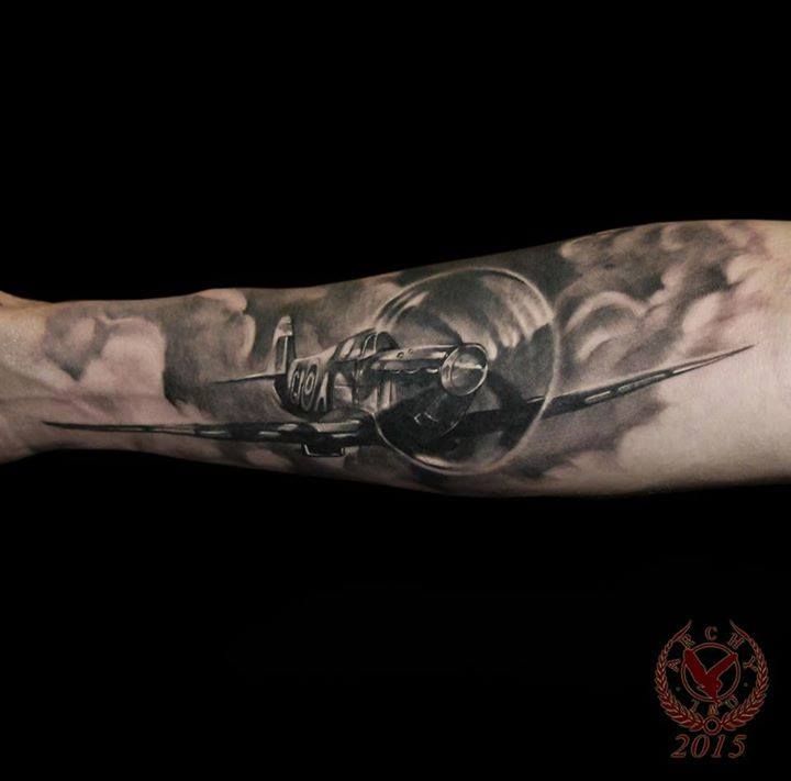 Plane Tattoo 165