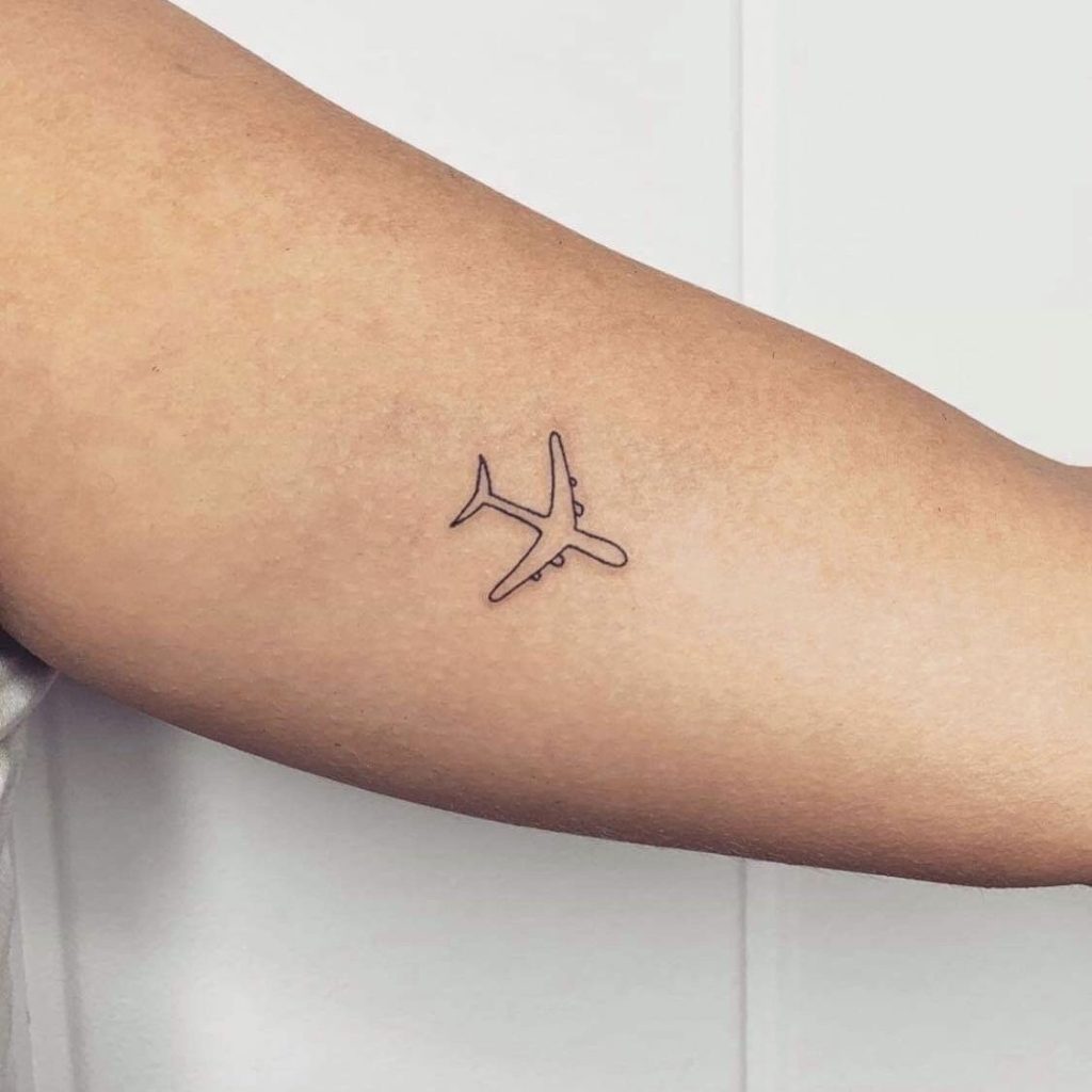 230+ Plane Tattoo Designs and Ideas (2023) - TattoosBoyGirl