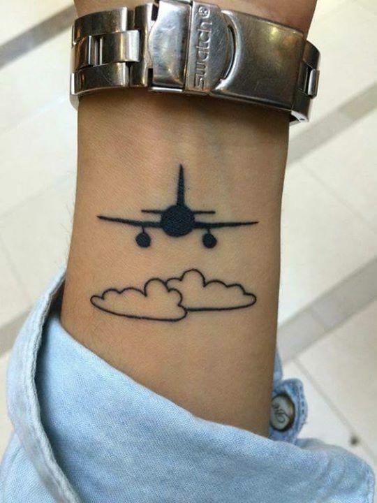 Plane Tattoo 23