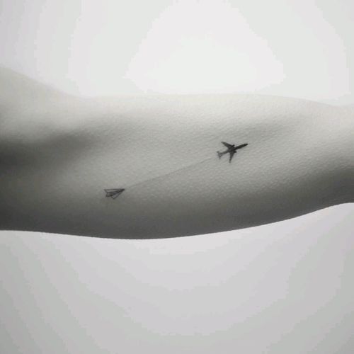 Plane Tattoo 40