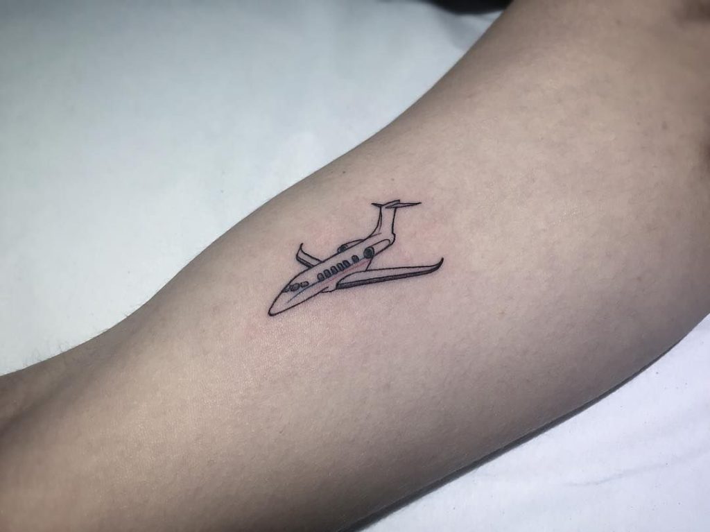 Plane Tattoo 44