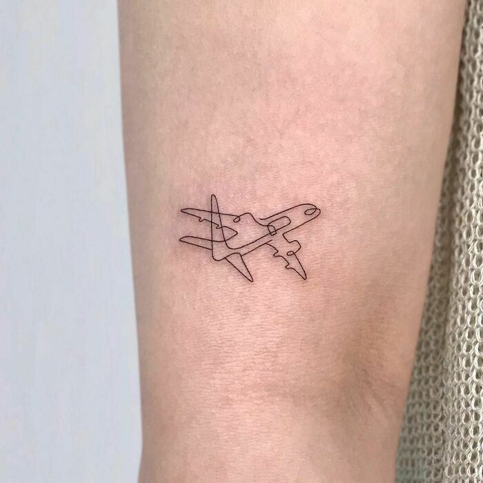 Plane Tattoo 50