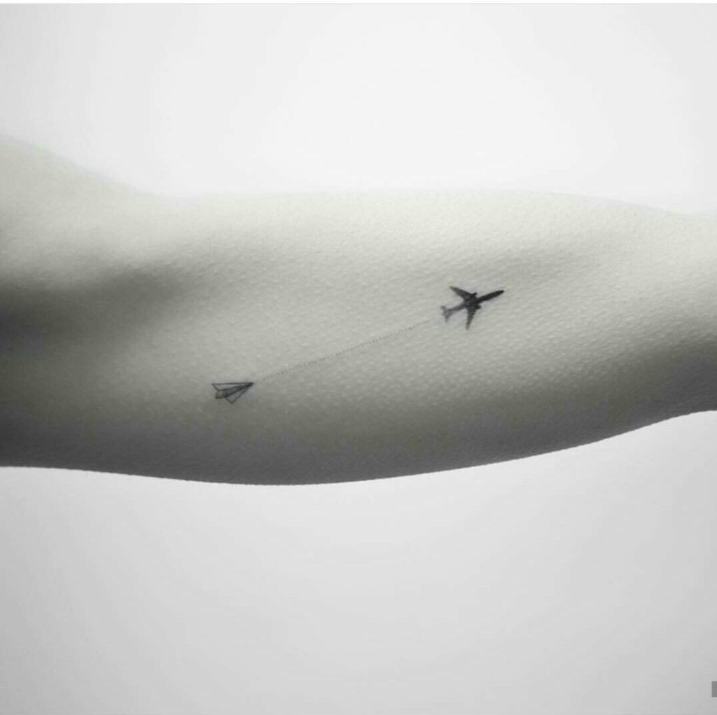 Plane Tattoo 58