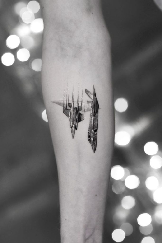 Plane Tattoo 70