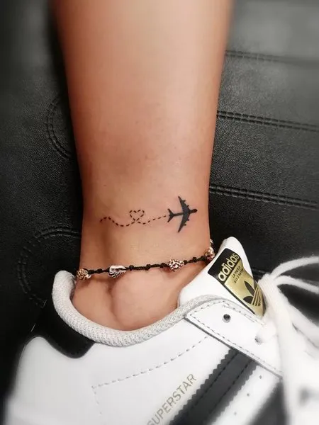 Plane Tattoo 8