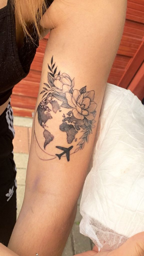 Plane Tattoo 85