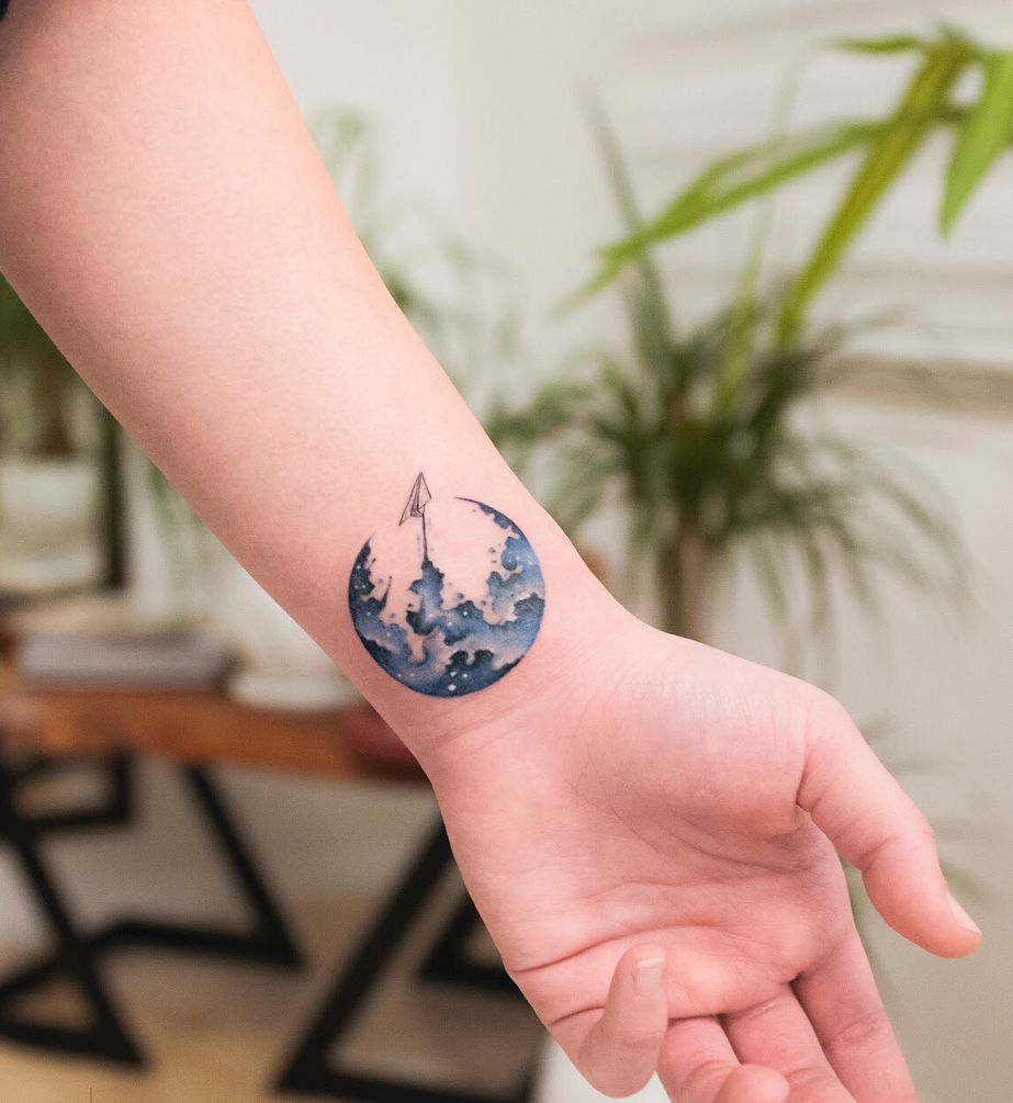 Plane Tattoo 90