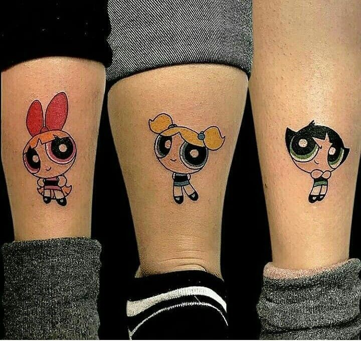 Powerpuff Girls Tattoo 108