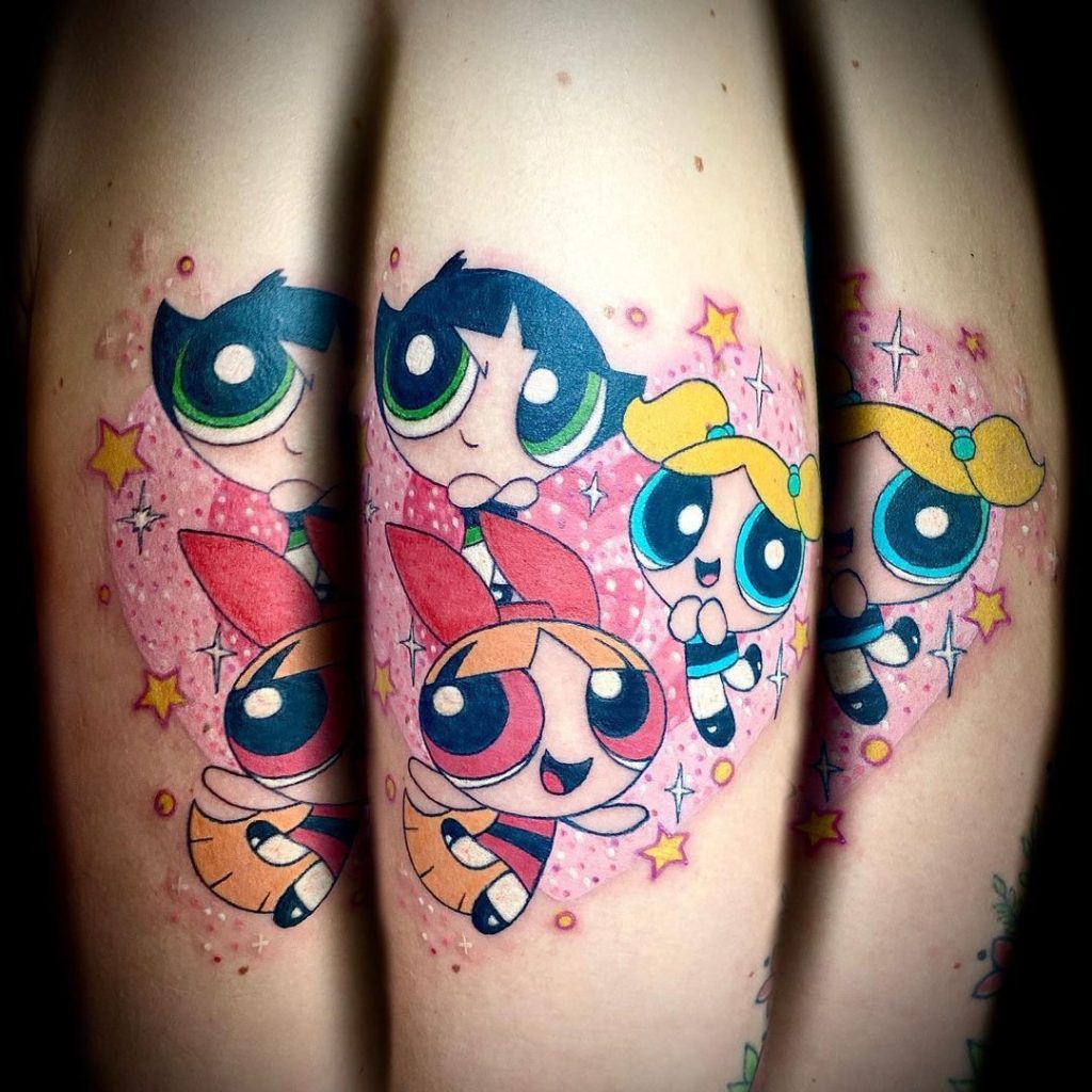 Powerpuff Girls Tattoo 110