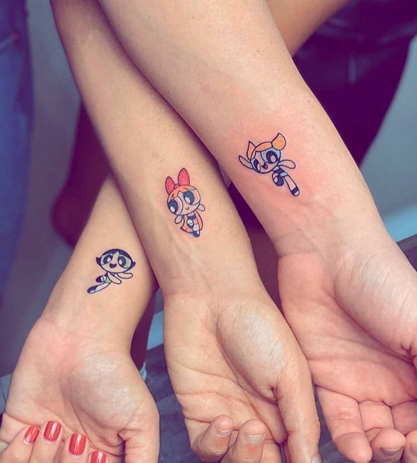 Powerpuff Girls Tattoo 111