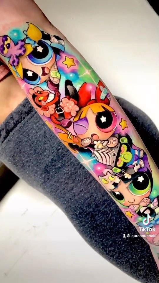Powerpuff Girls Tattoo 112