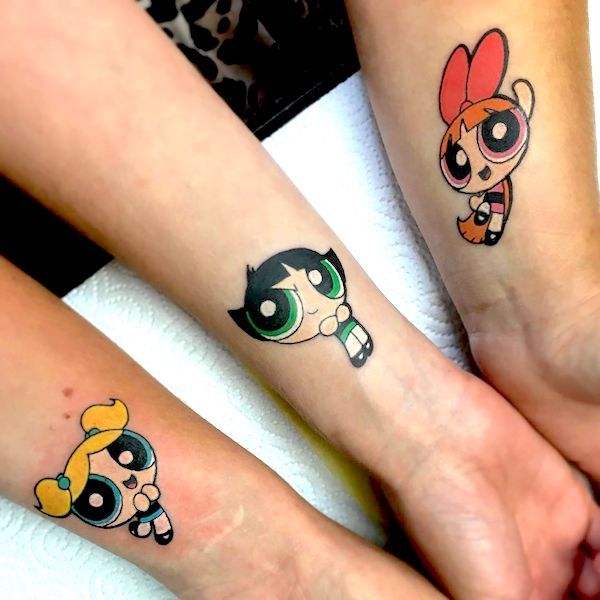 Powerpuff Girls Tattoo 113