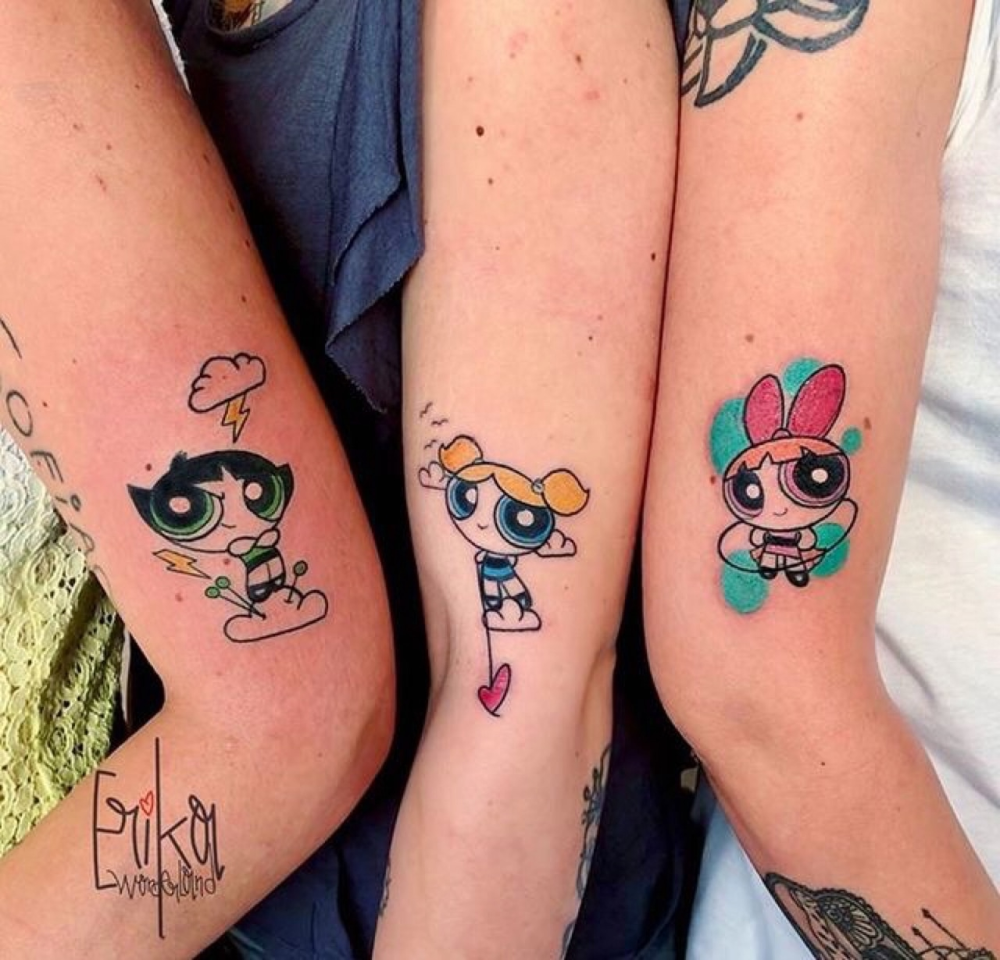Powerpuff Girls Tattoo 12