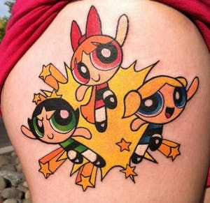 Powerpuff Girls Tattoo 129