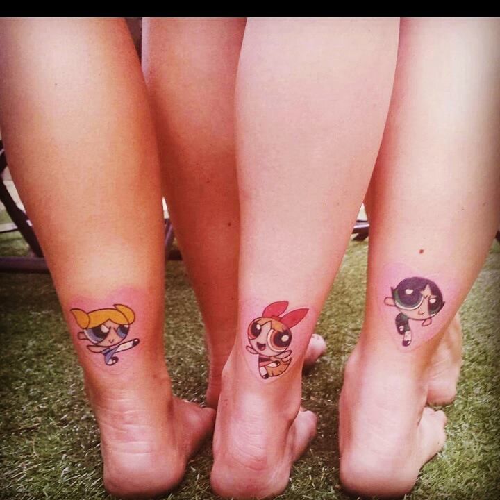 Powerpuff Girls Tattoo 130