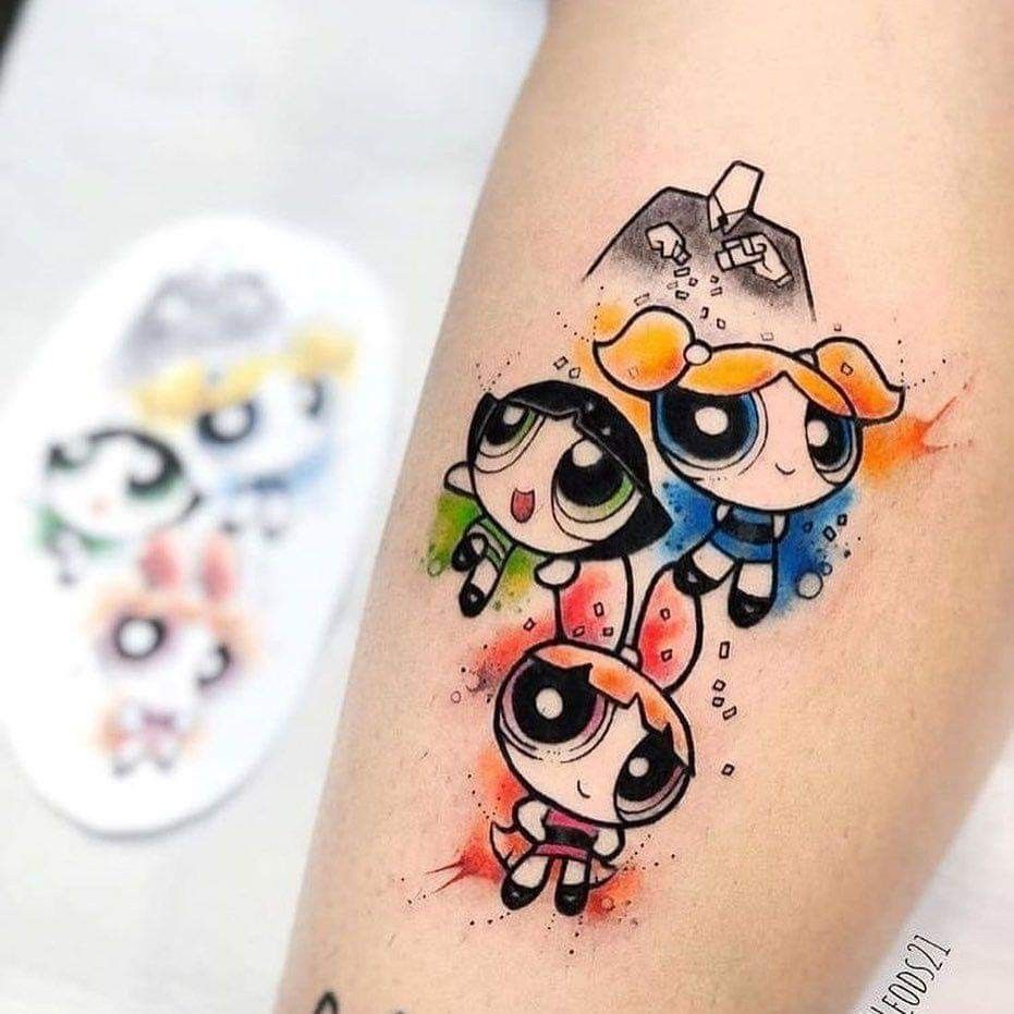 Powerpuff Girls Tattoo 161