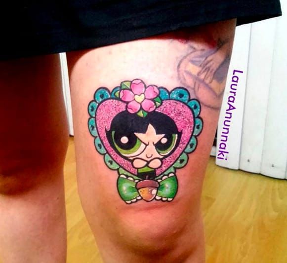 Powerpuff Girls Tattoo 167