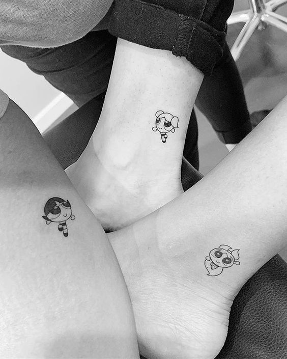 Powerpuff Girls Tattoo 3