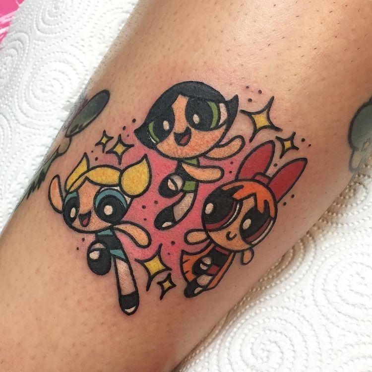 Powerpuff Girls Tattoo 4