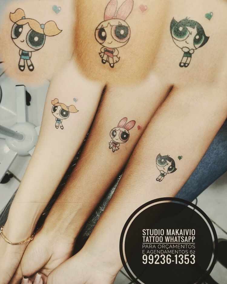 Powerpuff Girls Tattoo 90