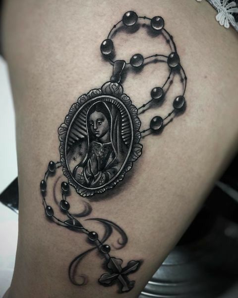 Rosary Tattoos 180