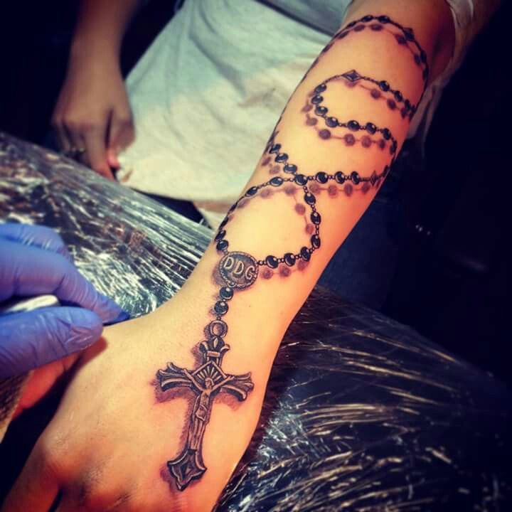 Rosary Tattoos 189