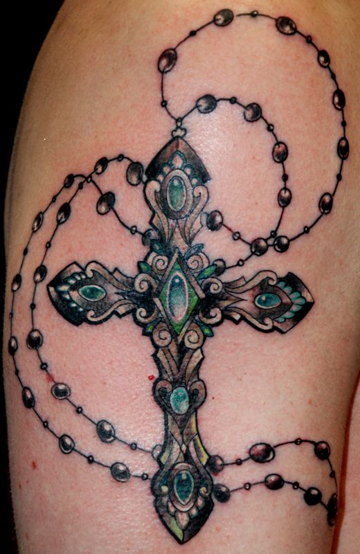 Rosary Tattoos 34