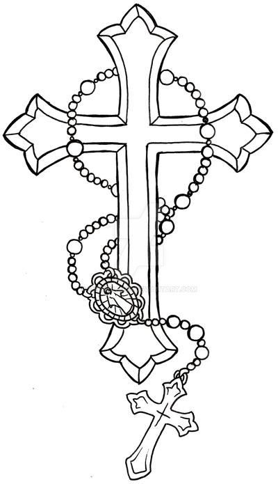 Rosary Tattoos 46