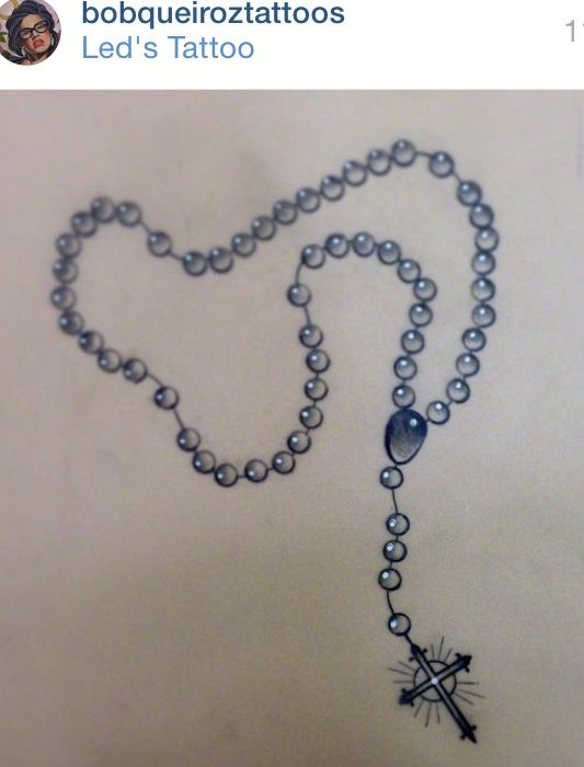Rosary Tattoos 48