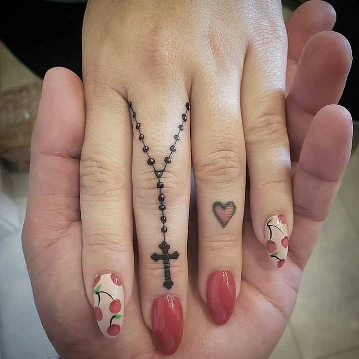 Rosary Tattoos 74