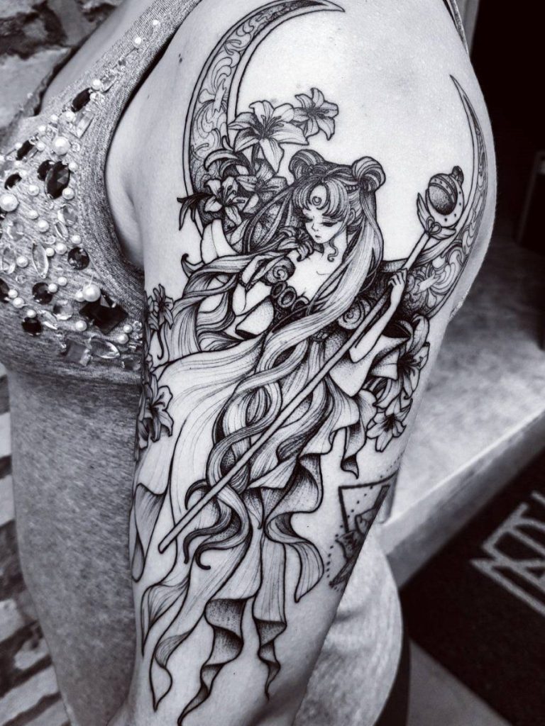 Sailor Moon Tattoo 123