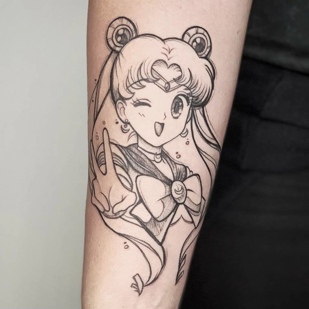 Sailor Moon Tattoo 153