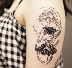 Sailor Moon Tattoo 167