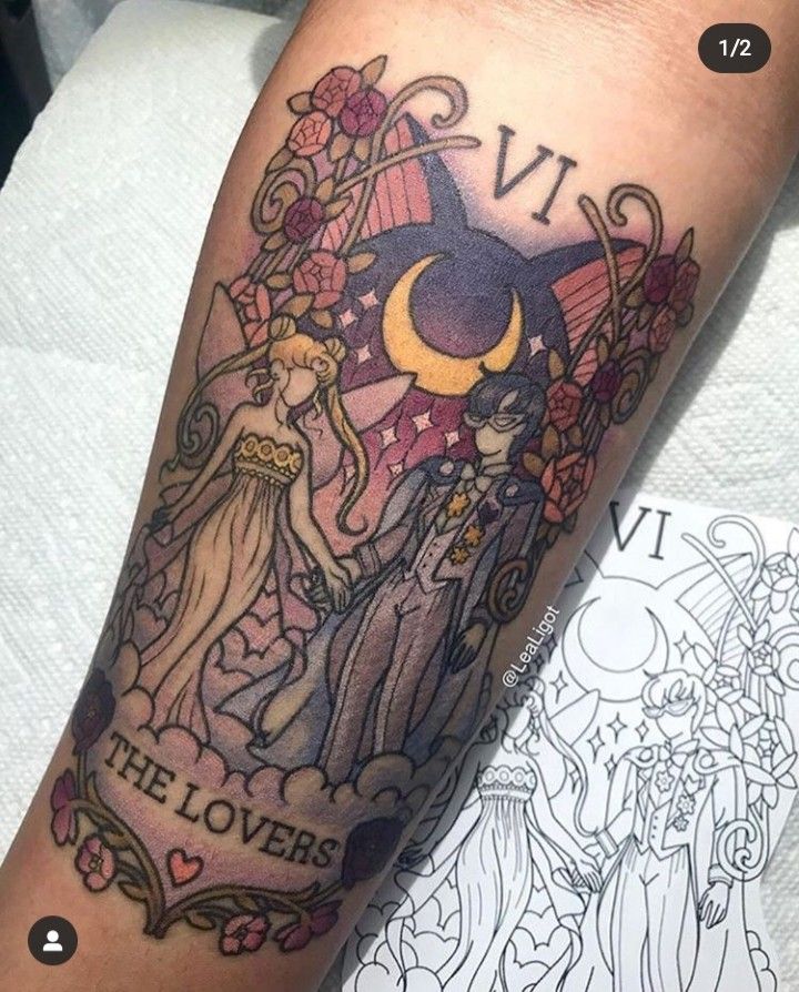 Sailor Moon Tattoo 172