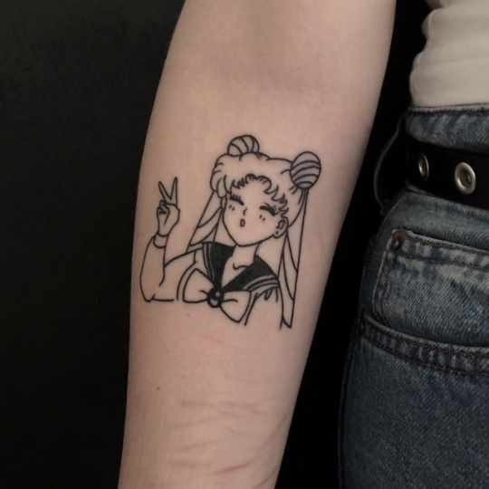 Sailor Moon Tattoo 179