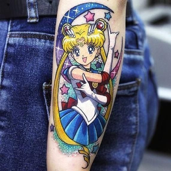 Sailor Moon Tattoo 186