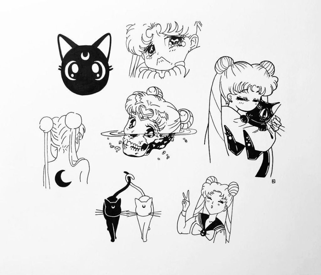 Sailor Moon Tattoo 189