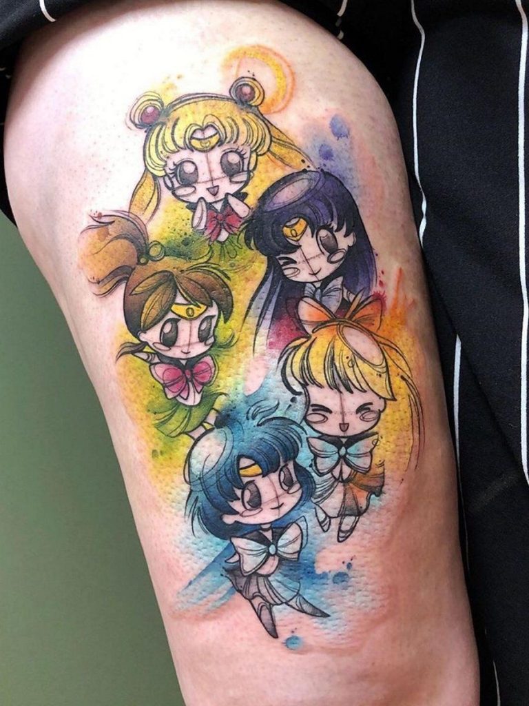 Sailor Moon Tattoo 197