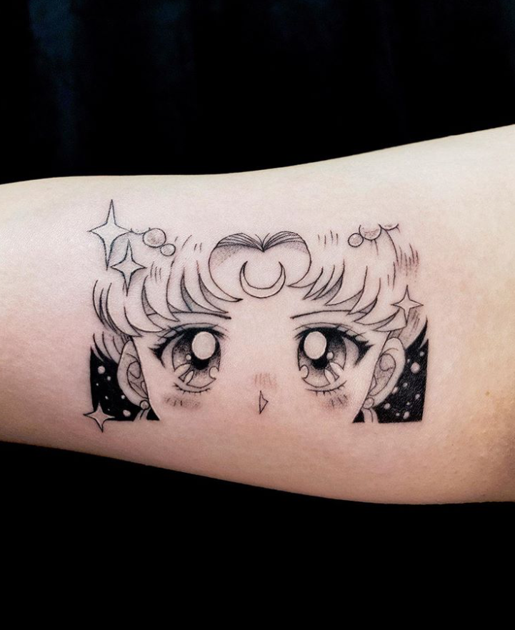 Sailor Moon Tattoo 2