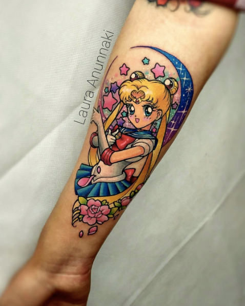 Sailor Moon Tattoo 24