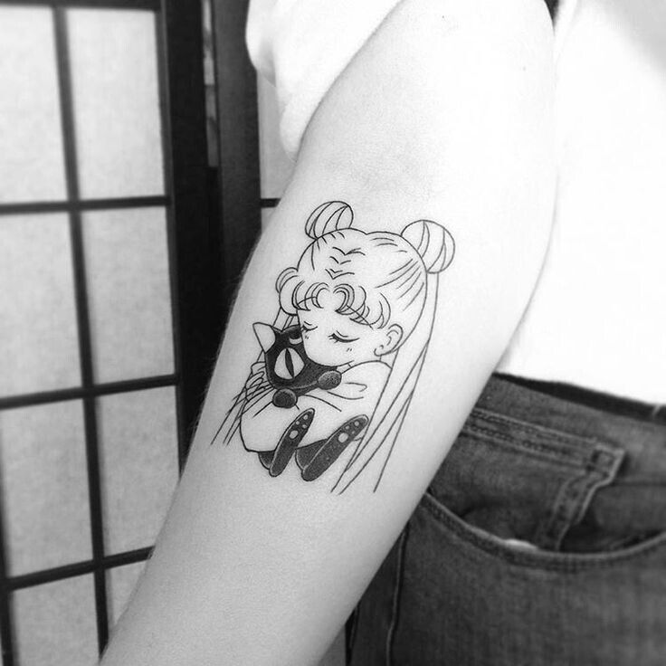 Sailor Moon Tattoo 3