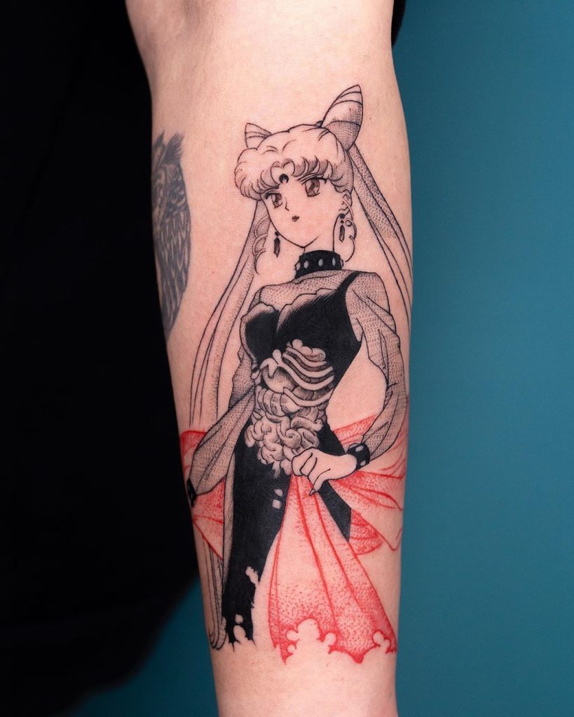 Sailor Moon Tattoo 35