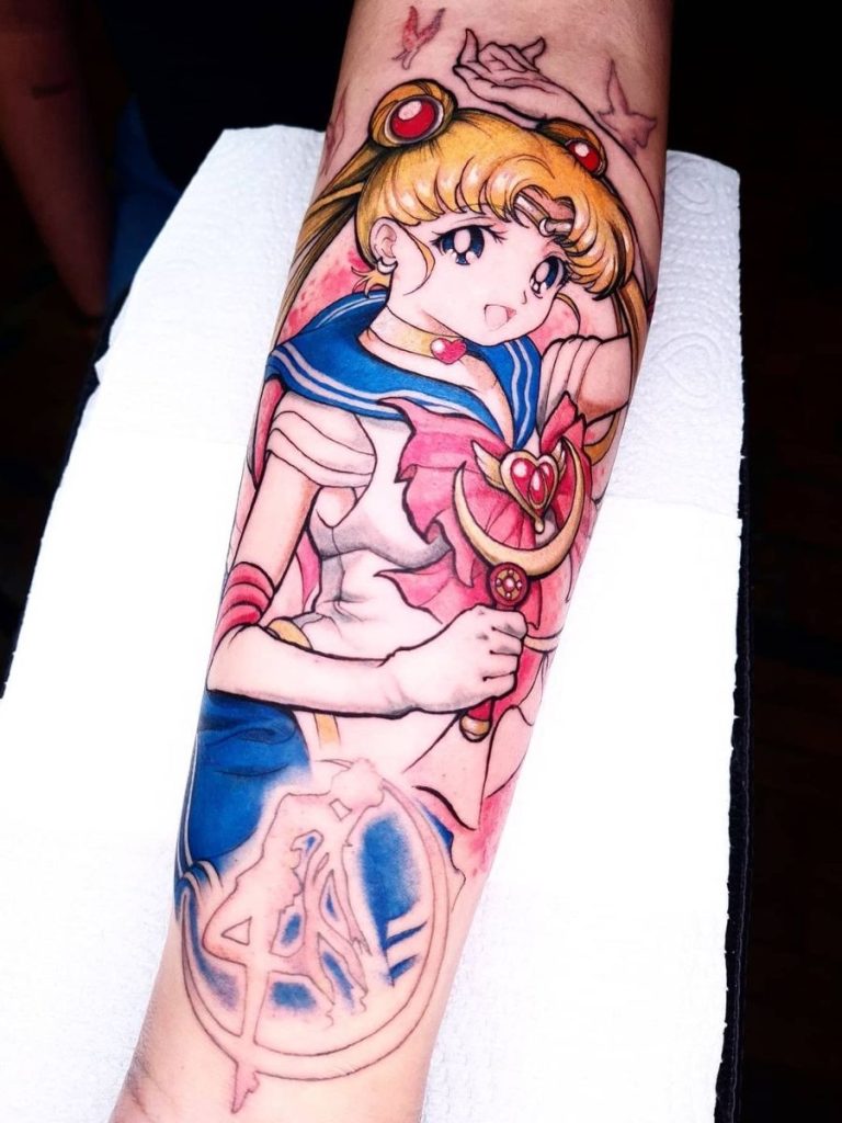 Sailor Moon Tattoo 44