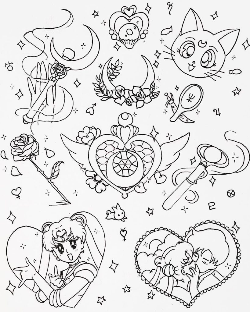 Sailor Moon Tattoo 83