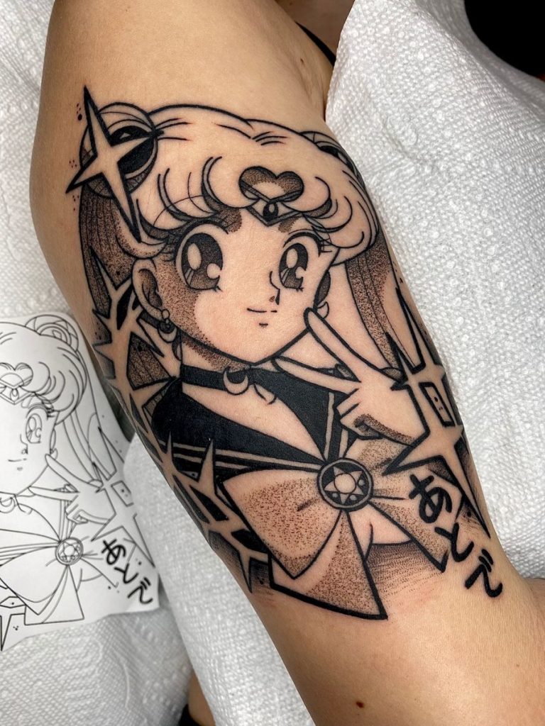 Sailor Moon Tattoo 92