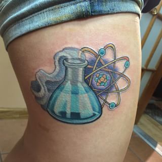 Science Tattoo 125
