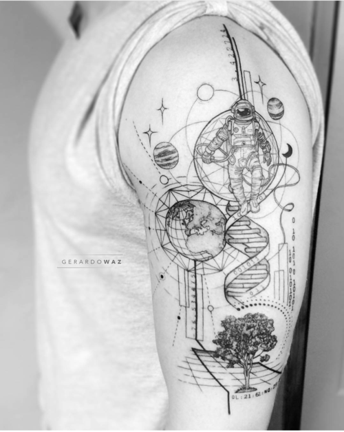 Science Tattoo 13